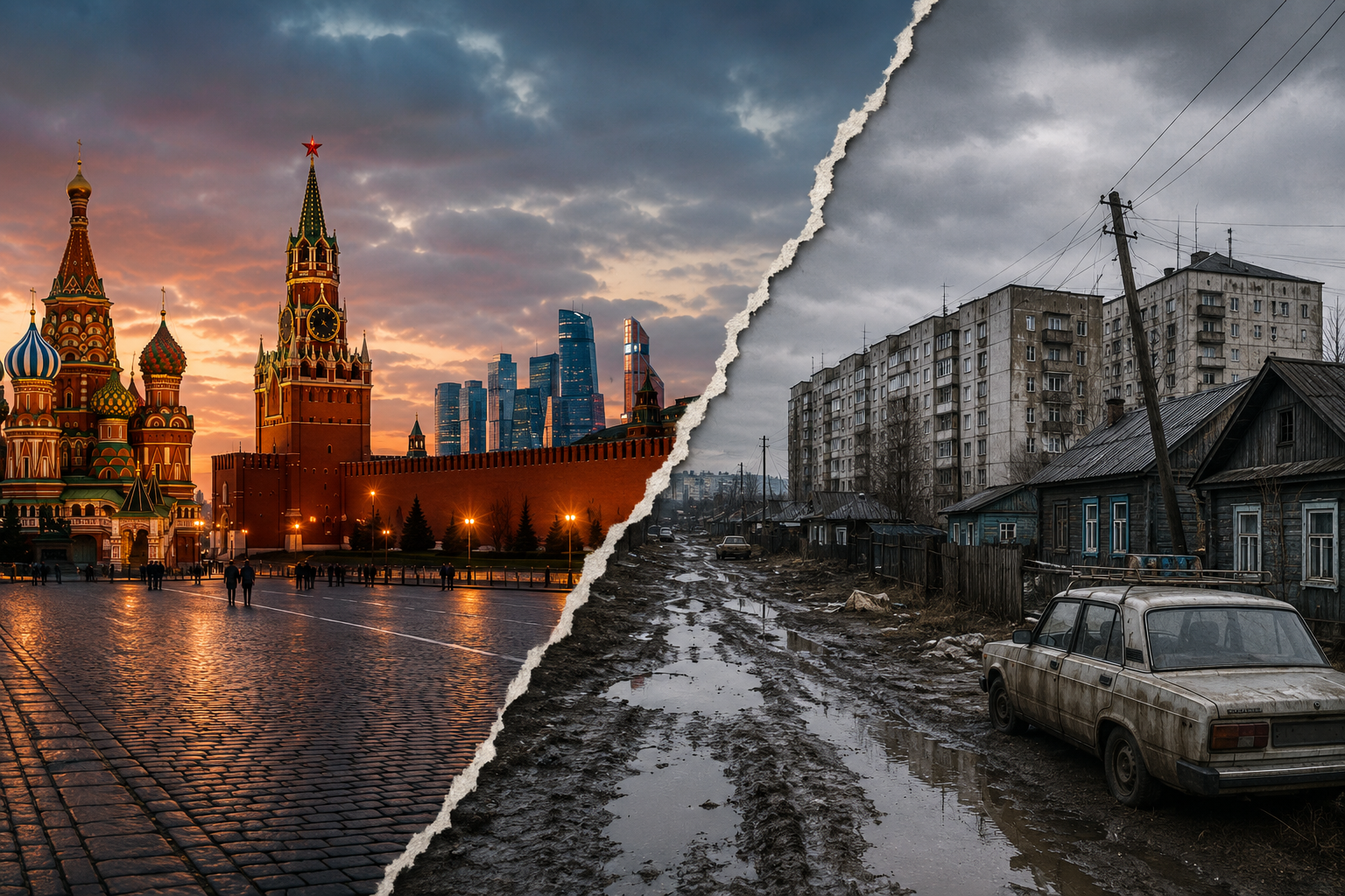La frattura tra Mosca e la Russia