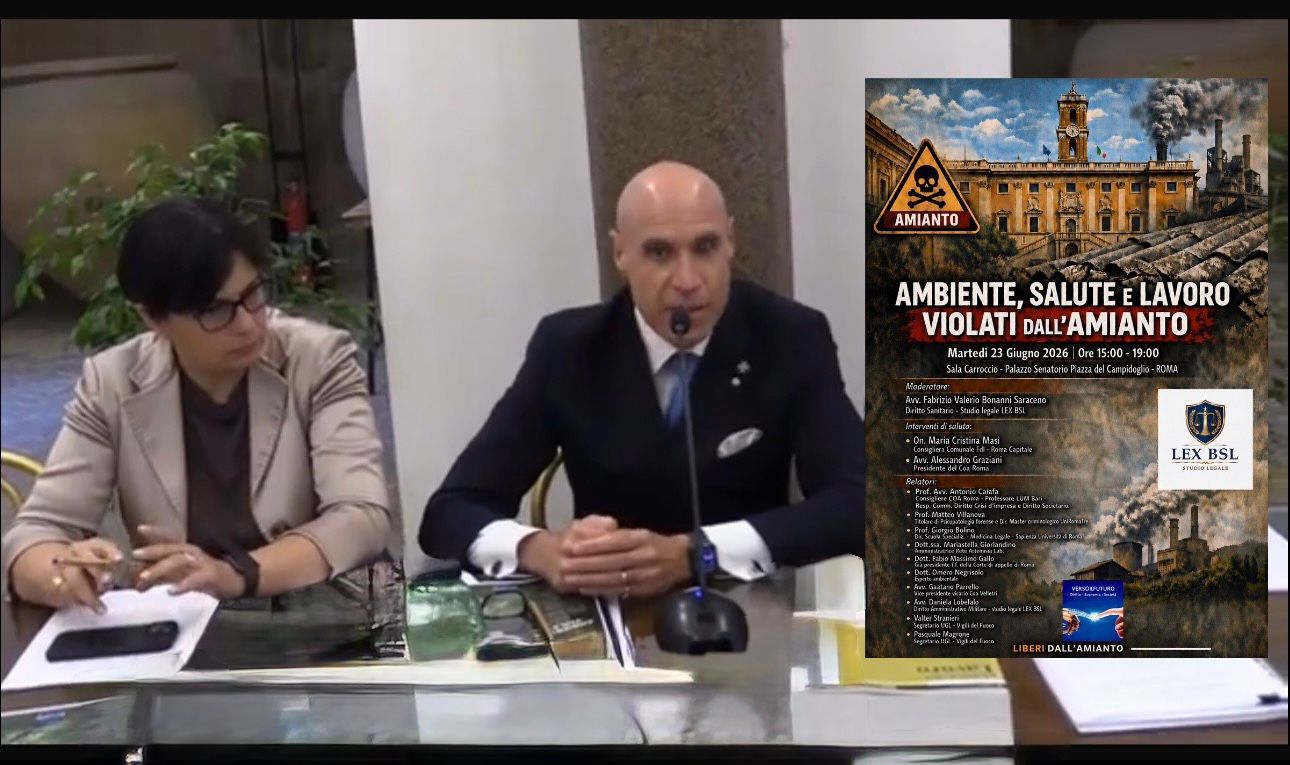 “Ambiente, salute e lavoro violati dall’amianto”