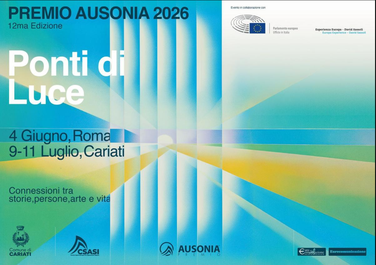 Premio Ausonia 2026, Cariati capitale della cultura e dello spettacolo