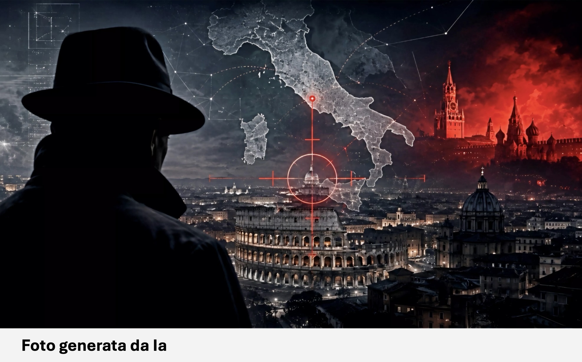 Spionaggio, l’Italia nel mirino di Mosca
