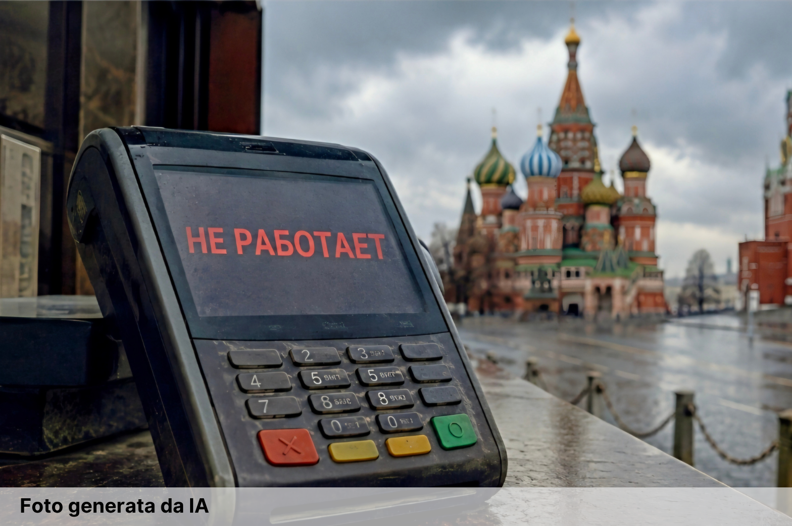 Russia, la guerra spegne i Pos