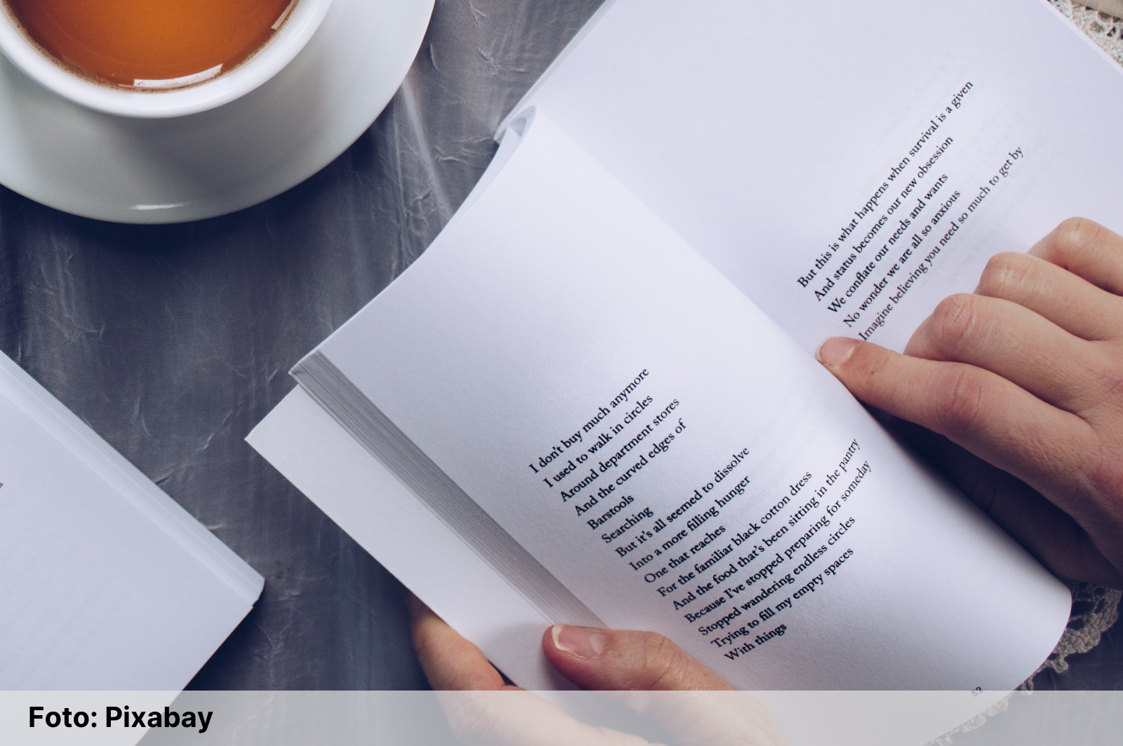 La poesia interrompe il linguaggio dell’abitudine