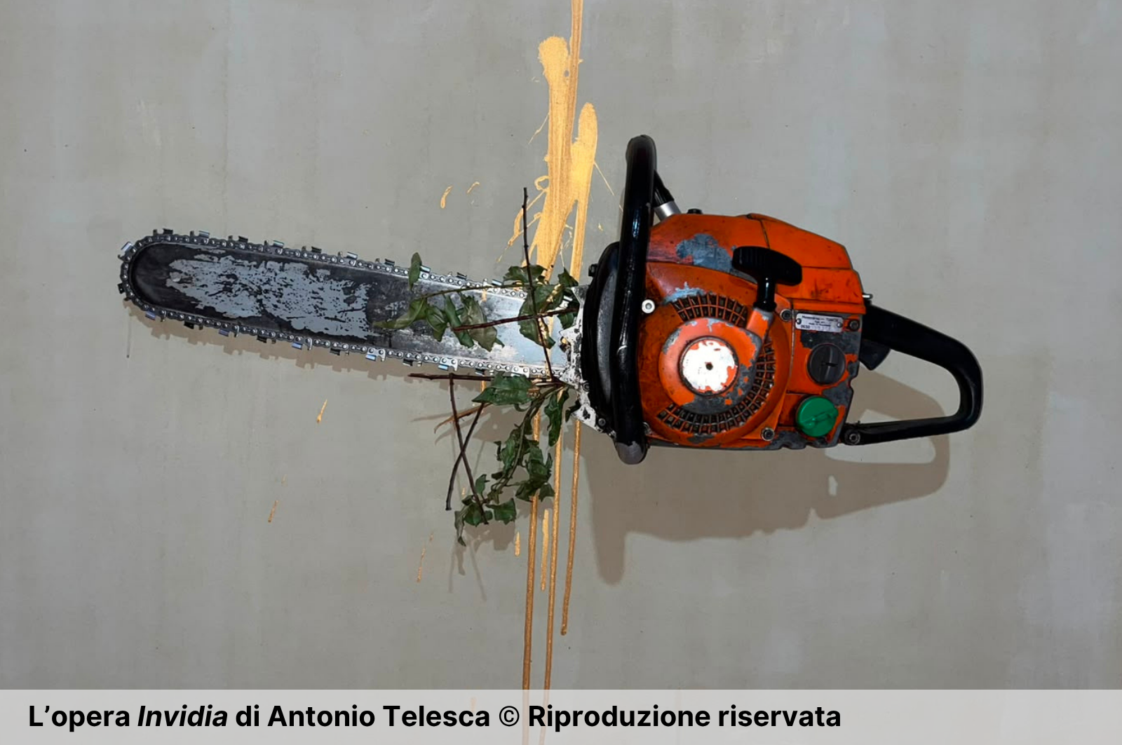 “Invidia”, la nuova opera di Antonio Telesca