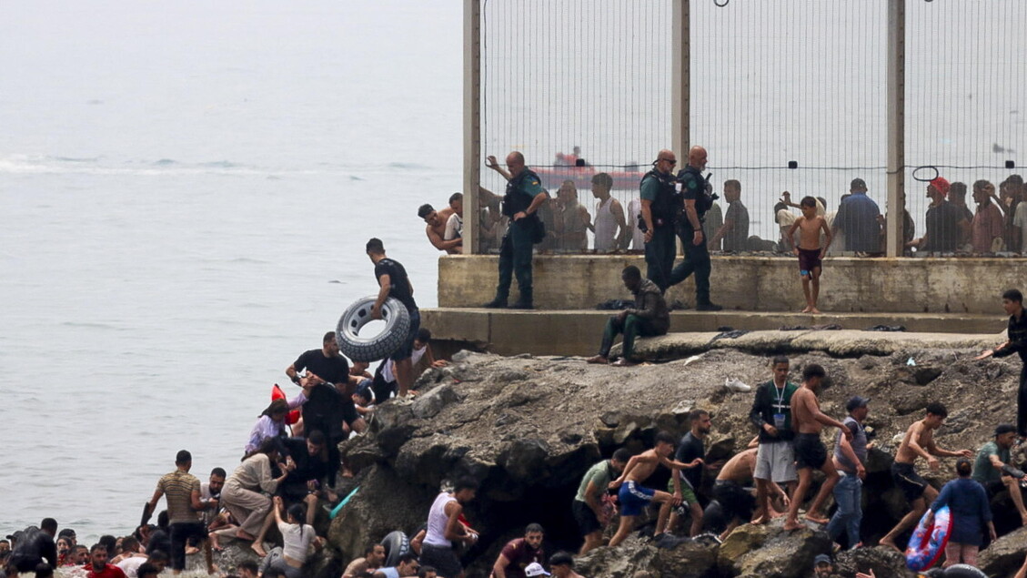 Invasione clandestina a Ceuta