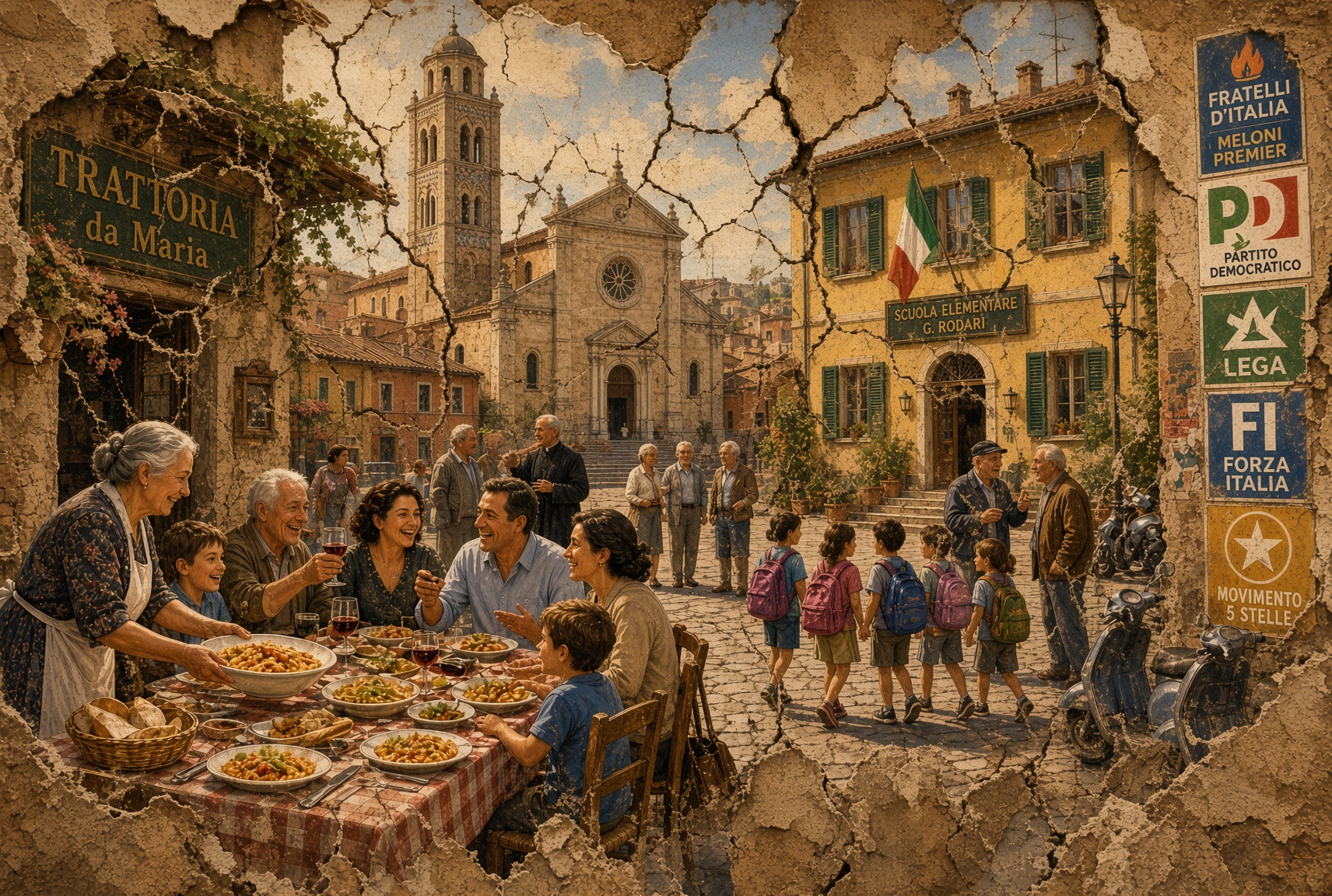 L’Italia, un Paese senza comunità