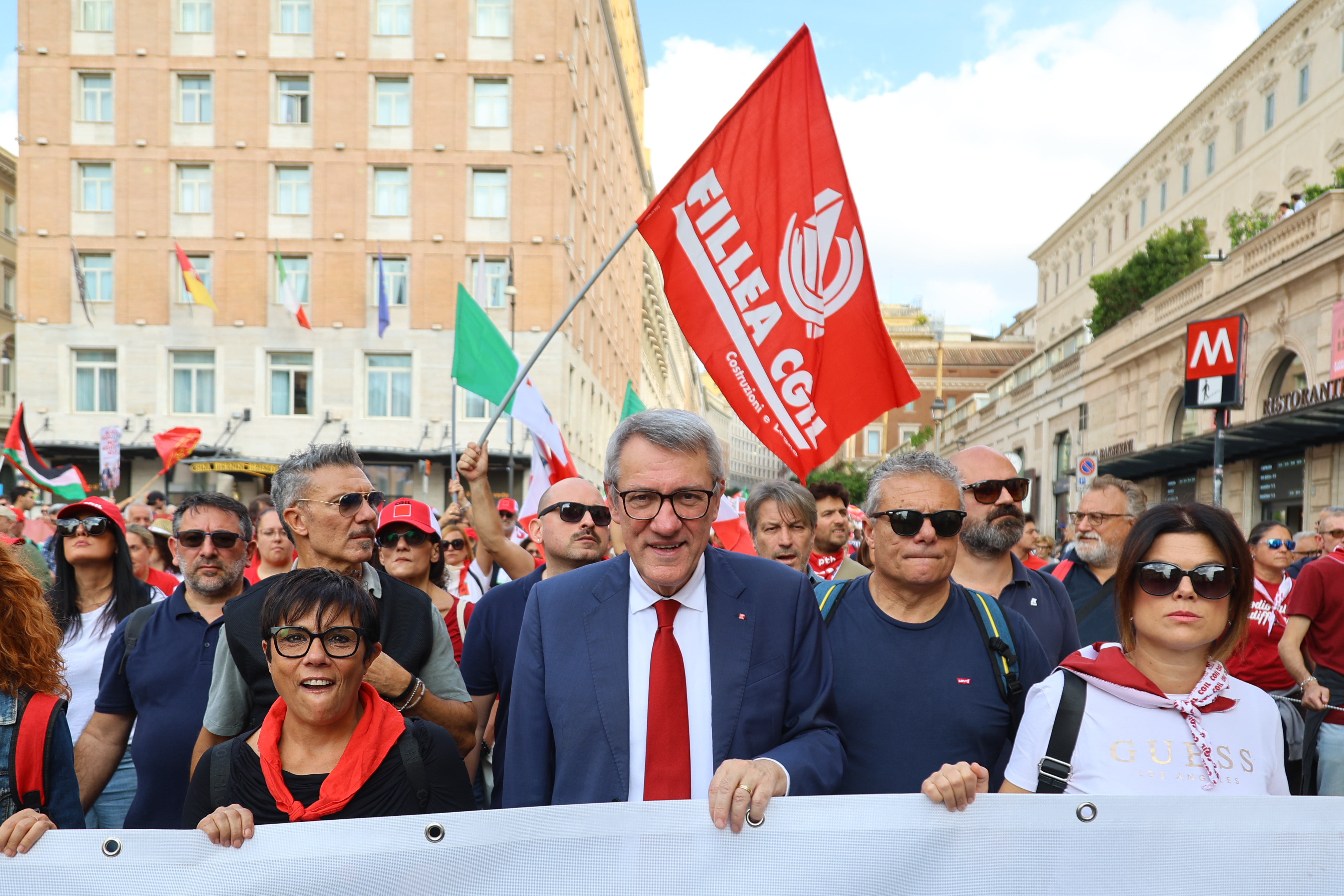 Maurizio Landini: can che abbaia non morde