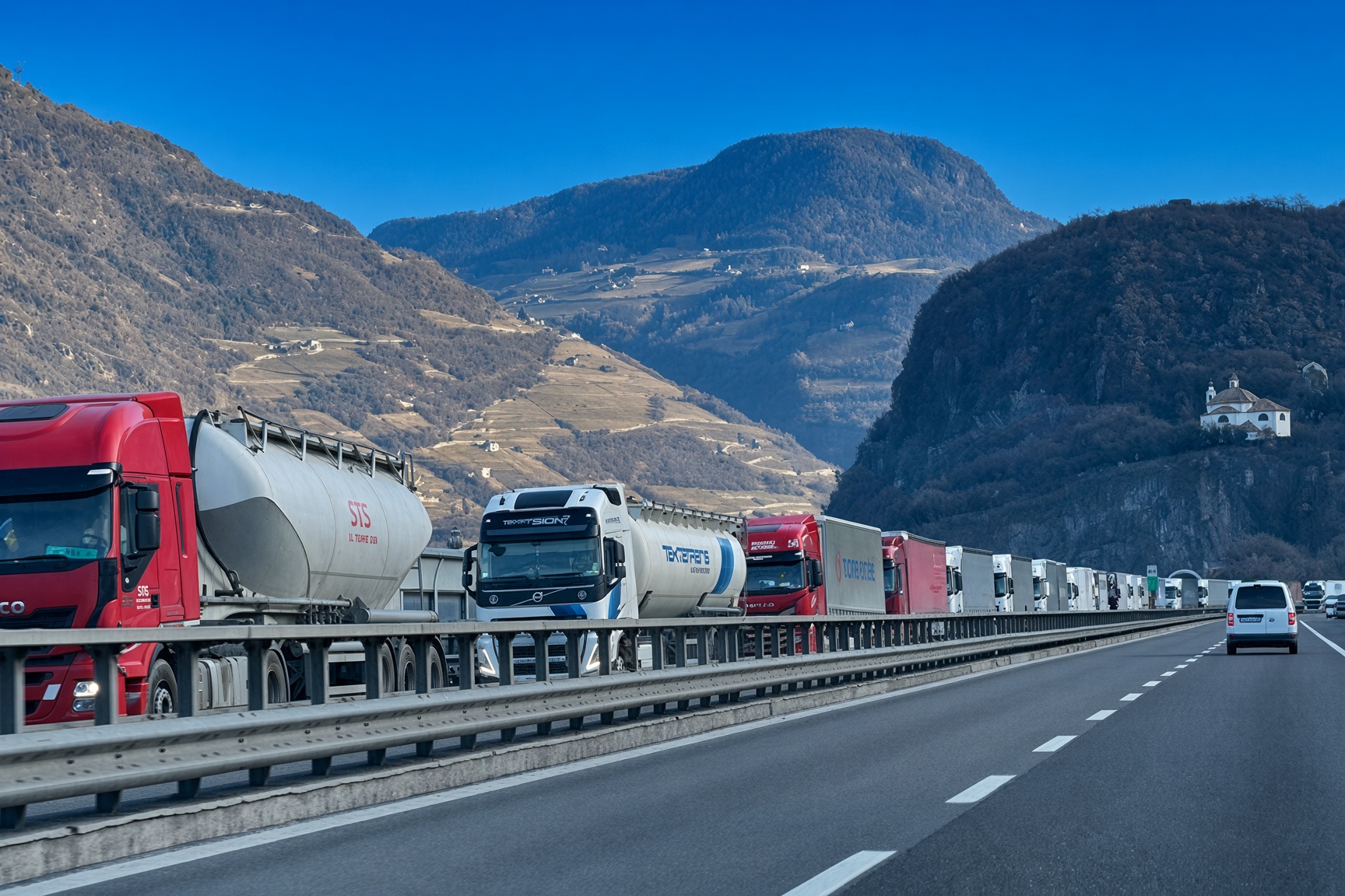 Blocco dei Tir: la dieta mediterranea