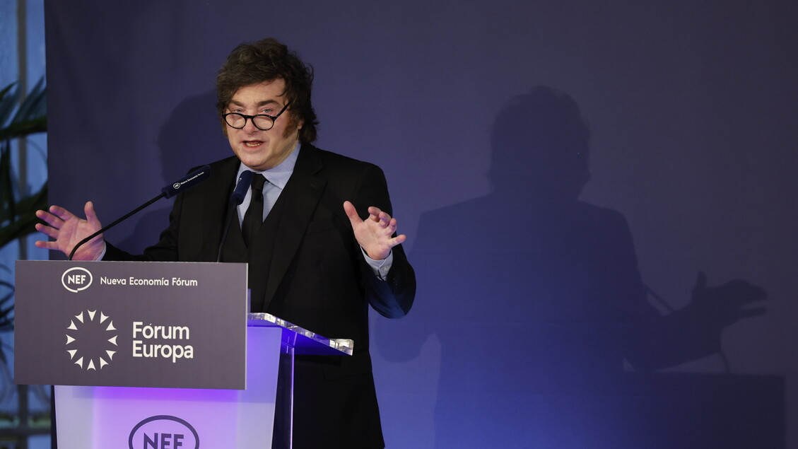 Milei a Madrid: l’Europa, culla della libertà, è diventata prigioniera dei vincoli